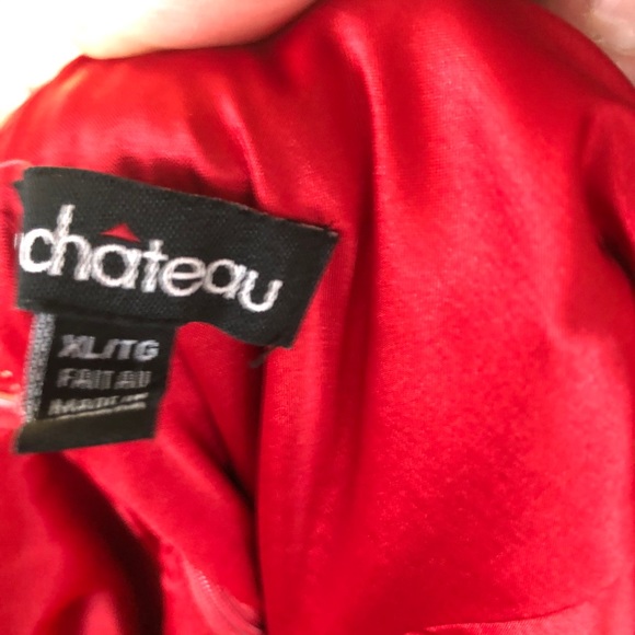 Gorgeous Red Satin Dress - Picture 3 of 4